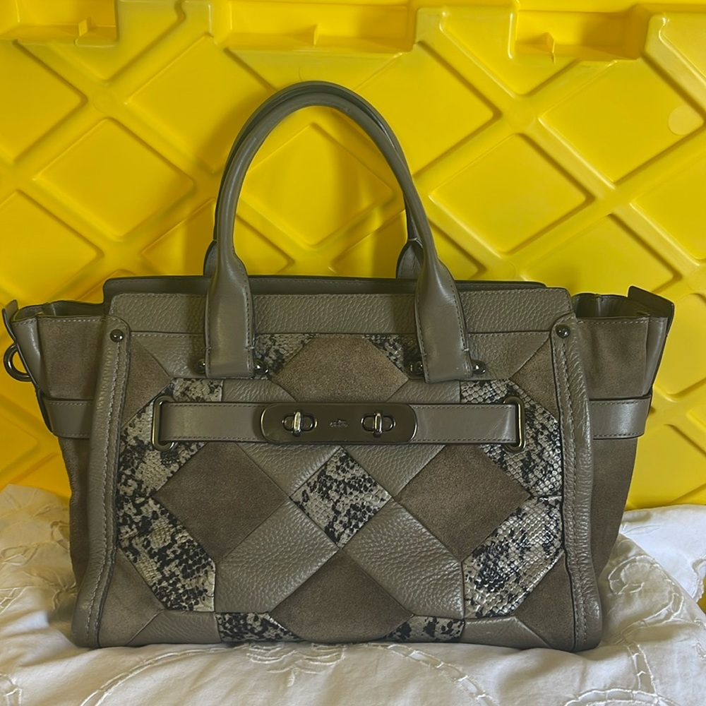 Coach Restored Swagger In Patchwork